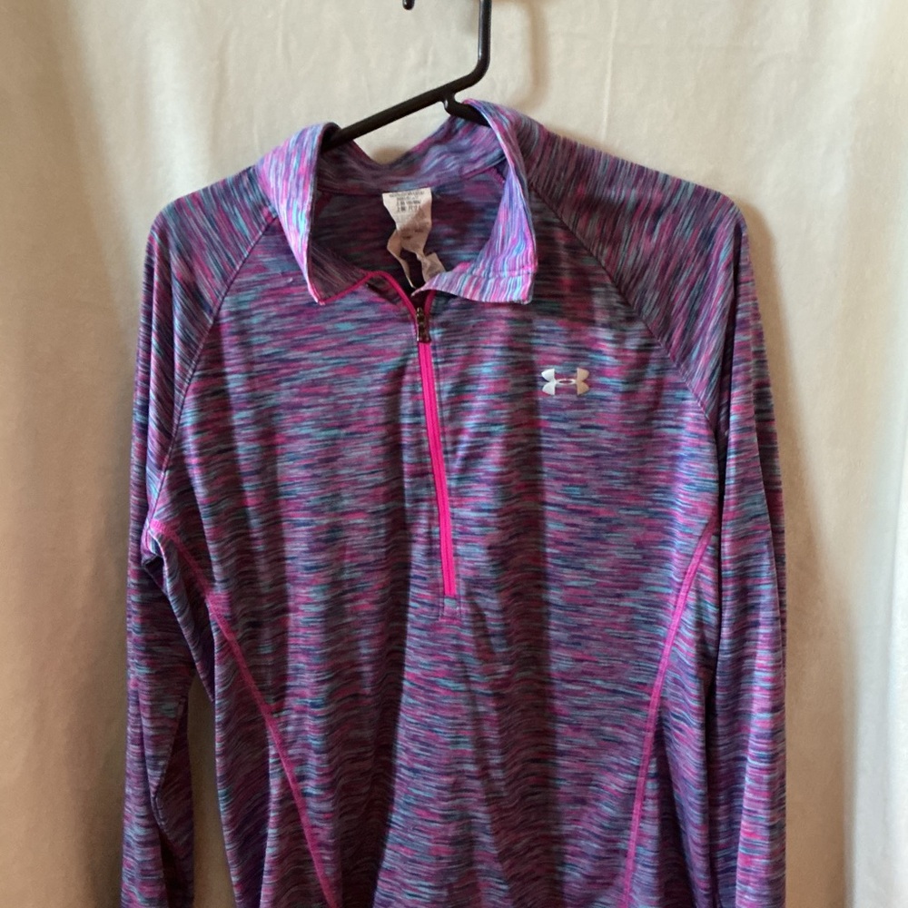 Under Armour Multicolor Striped Pullover - image 2